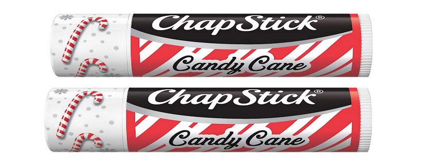 Candy Cane Chap Stick 2 Pack
