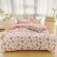 thumbnail image 2 of Ensemble de Literie en Polyester Pastel Rose Foral 120Gsm, 2 of 9