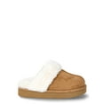 thumbnail image 5 of Wonder Nation Girls Scuff Slippers With Faux Fur Trim, 5 of 16