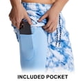 thumbnail image 4 of Mens Swim Trunks with Compression Liner Quick Dry Bathing Suits Shorts with Pockets - S, 4 of 6