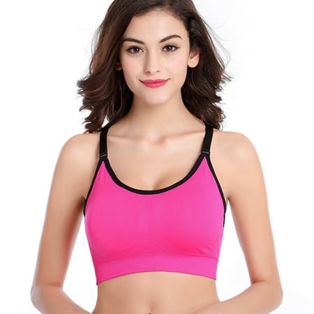 

MaFYtyTPR Full Figure Sports Bras Plus Size Woman No Steel Ring Bra Beauty Back Bra Ladies Yoga Running Sports Underwear