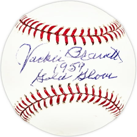Jackie Brandt Autographed Official MLB Baseball San Francisco Giants "1959 Gold Glove" SKU #225987