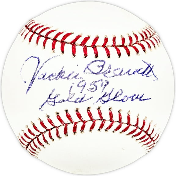 Jackie Brandt Autographed Official MLB Baseball San Francisco Giants "1959 Gold Glove" SKU #225987