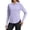 Purple, variant on Women's T-Shirts Summer Tops for Women New Women's Fitness High Elasticity Quick Drying Yoga Running Sun Sports T Shirt