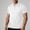 White, variant on Golf Mens Big and Tall Polo Shirts Casual Floral Short Sleeve Shirt Pullover Collared Embroidered Summer Loose Fit Tops