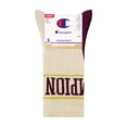 thumbnail image 2 of Champion Women’s Cushion Crew Socks Heritage Collection, 3 Pack, Sizes 4-10, 2 of 6