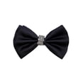 thumbnail image 1 of Gravity Threads Nœud Papillon Couleur Unie, Noir Bling, 1 of 1