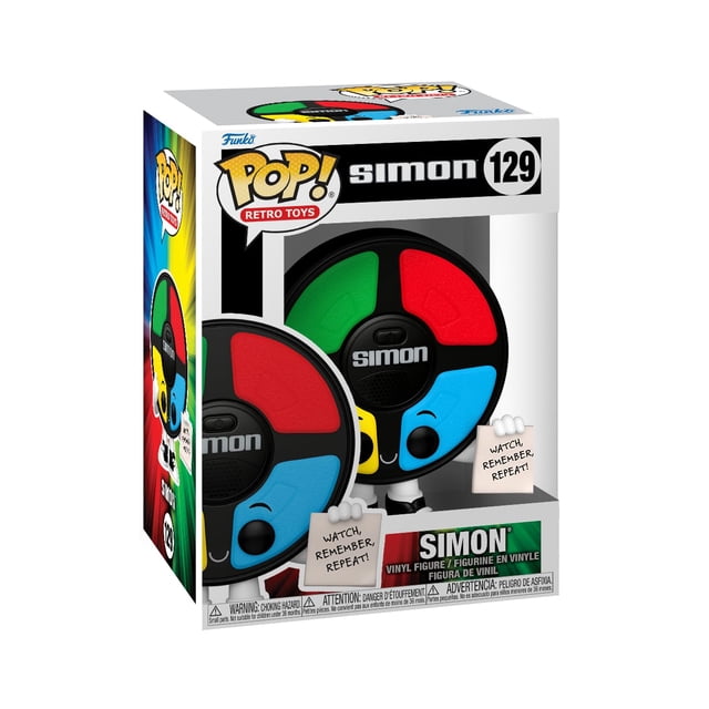 Figura de vinilo coleccionable Funko POP! Vinilo Simon que brilla en la oscuridad