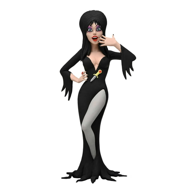 Figura de acción NECA Toony Terrors Elvira de 6 pulgadas