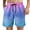 Purple, variant on Men's Casual Shorts Drawstring Elastic Waist Summer Sweat Short Pants with Pockets Pink Running Shorts for Men