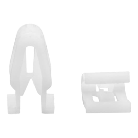 Unique Bargains 10Pcs 7mm Hole White Plastic Rivets Car Interior Dashboard Panel Trim Clips