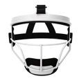 thumbnail image 2 of Mascarilla facial de softball Dinictis, ligera, blanca, talla infantil, 2 of 7
