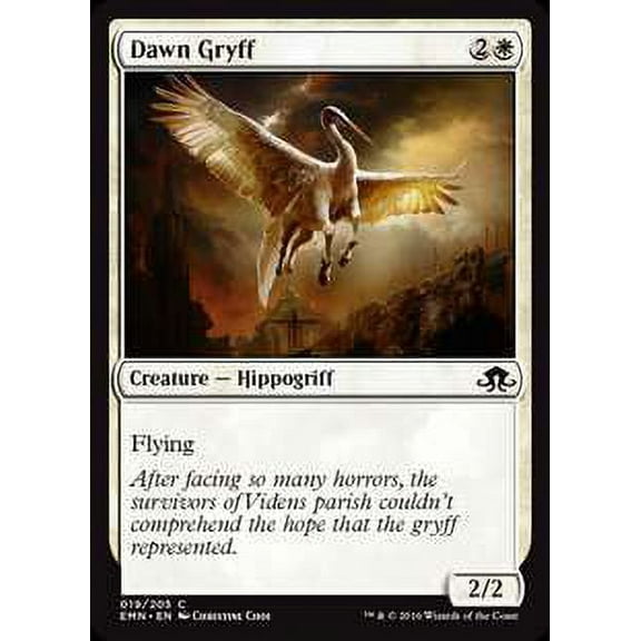 MtG Eldritch Moon Common Dawn Gryff (Foil) #19