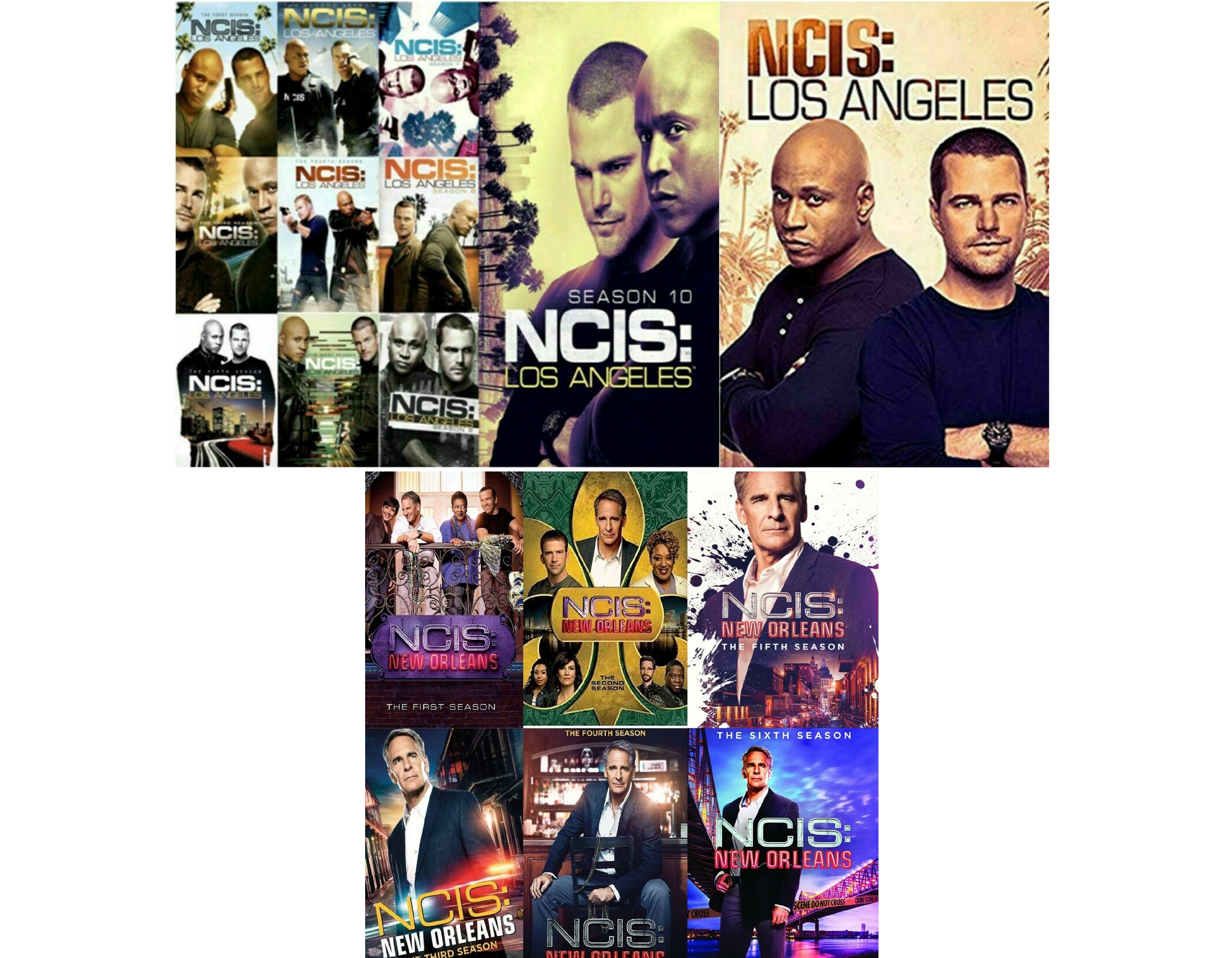 NCIS New Orleans The Complete Seasons 1-6 Seasons DVD - Walmart.com