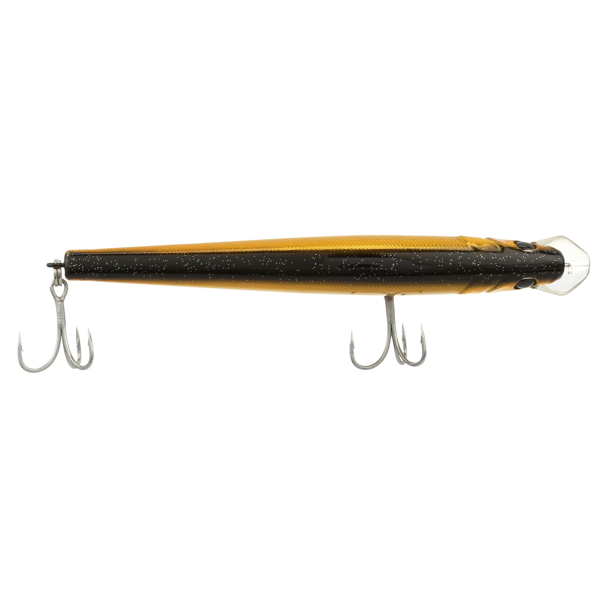 Berkley Cutter Saltwater, 4.3 in, Jerkbaits, Black Gold (1 Count)