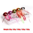thumbnail image 1 of Cebo de Pesca de 5 uds para Pesca de mar deslizador deslizante cebos de Pesca de besugo para agua salada Barbie Nuevos Originales, 1 of 7