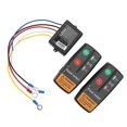 thumbnail image 2 of Wireless Winch Remote Control Kit 12V 24V Fast Response 50 Feet Accurate Control with Receiver For Truck ATV SUV, 2 of 5