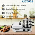 thumbnail image 4 of Stainless Steel Aroma Breakfast Maker Machine 5 In 1 - White, 1200 Watts, Non Stick | Multifunctional Sandwich Maker - Idli Maker, Egg Boiler, Dhokla Maker With Steamer, Momo Steamer, 4 of 4