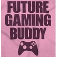 thumbnail image 2 of Future Gaming Buddy Gamer Dad Joke Romper Boys or Girls Infant Baby Brisco Brands 12M, 2 of 6