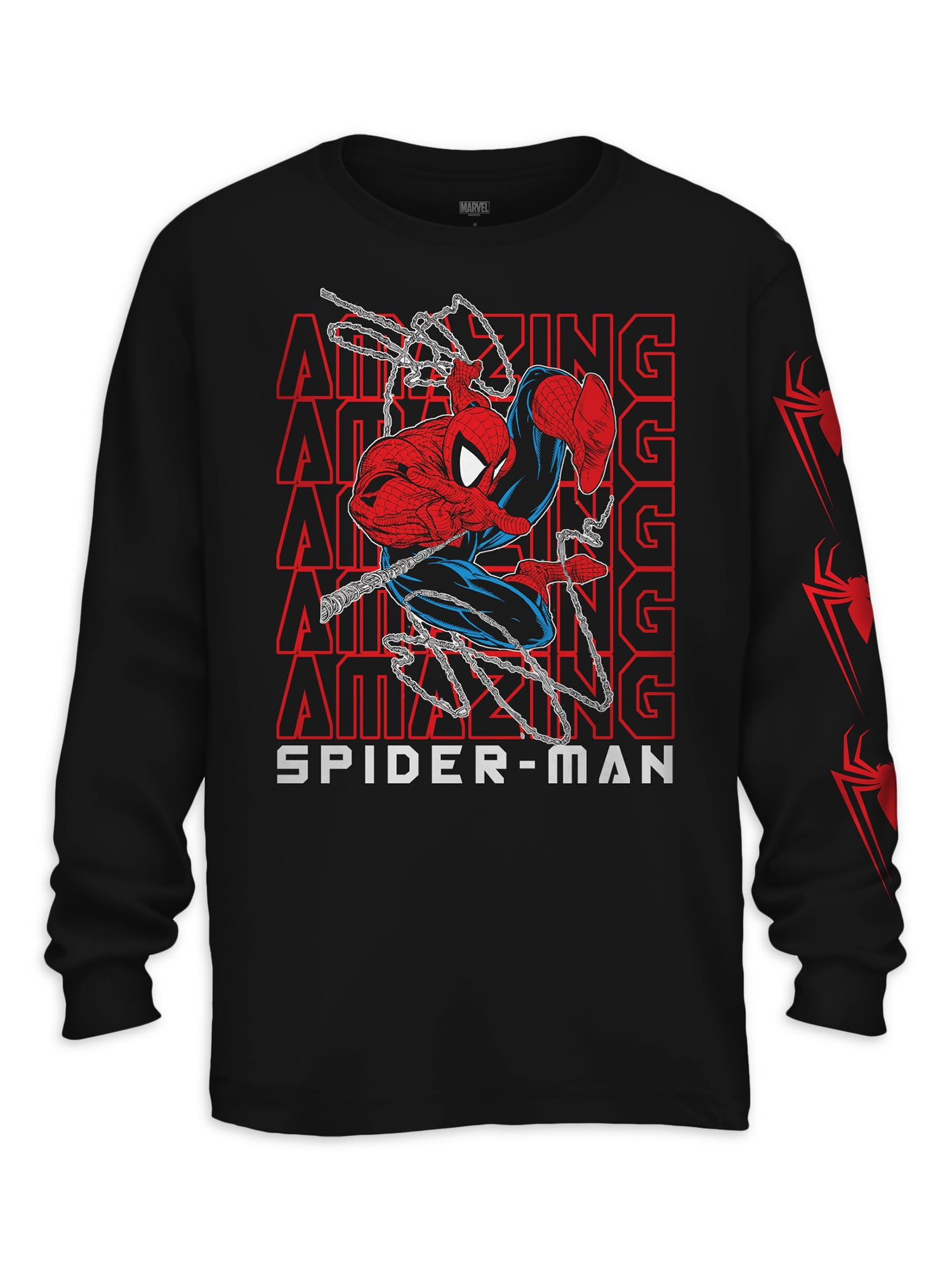 Boys Long Sleeved Tops Hoody Spiderman 1081 