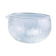 thumbnail image 3 of Flynix Glass Matcha Bowl Mixing Bowl, Traditional 4.72inch Handcrafted Glass Tea Chawan clear, 3 of 10