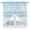 Blue, variant on Gradient Aqua Blue Swag Curtain Valances, Modern Rustic Minimalist Pastel Solid Kitchen Valance for Window, Rod Pocket Topper Drapes for Bedroom Bathroom Basement 2 Panels Window Treatment 36"x45"