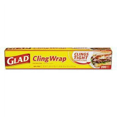 Tilex 20 Cling Wrap Plastic Wrap 200 Square Foot Roll Clear