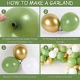 thumbnail image 3 of 152 Uds. Guirnalda De Globos Guirnalda De Globos Verdes Guirnalda De Feliz Cumpleaños Verde Para Cumpleaños Baby Shower Boda Cumpleaños Fiesta De Graduación Aniversario Backd, 3 of 5