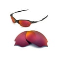 thumbnail image 3 of Walleva Fire Red Polarized Replacement Lenses for Oakley Romeo 2.0 Sunglasses, 3 of 5