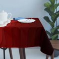 thumbnail image 4 of Red Coastal Beach Table Cloth Waterproof Tablecloths, Farmhouse Abstract Ocean Waves Striped Tablecloth Dining Table Cover for Kitchen Party Tabletop Outdoor, Rectangle Tablecloth 54x108 Inch, 4 of 9