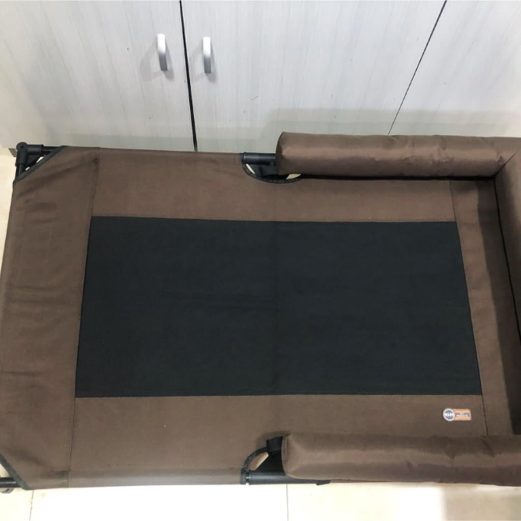 Pet Bed Cat Bed Camp Bed Universal for All Seasons, Detachable and Washable Off The Ground, Summer Pet Supplies Dog Bed Pet Beds for Cats(A,XL-80 * 125 * 22.5cm)