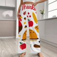 thumbnail image 2 of Happy Thanksgiving Pumpkin Turkey Pajama Pants Loose Pajamas Female Breathable Home Trousers Leisure Sleeping Pants Large Size, 2 of 6
