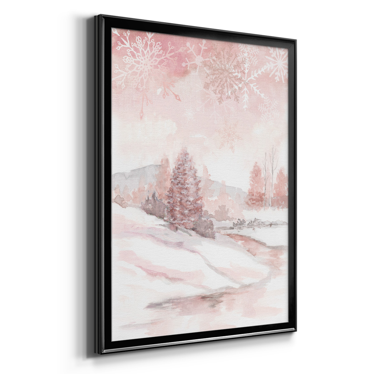 Blush Winter Premium Framed Print - Ready to Hang