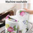thumbnail image 5 of Pioneer Flower Floral Print Pattern Bathroom Rugs Mat, Non Slip Microfiber Bathroom Rug with Rubber Backing, Soft Mats for Bathroom Floor Tub Shower, 20"x32", 5 of 5