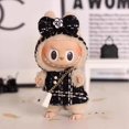 thumbnail image 4 of Labubu-ropa de muñeca Original de 17cm, colgante de latido del corazón, Macaron, ropa de cara esmaltada, decoración de dibujos animados, regalos, 4 of 5