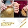 thumbnail image 4 of Hair Transplant Needle Wig Hair Doll Reproduce Tool Hair Rooting Holders Hair Tool, 4 of 6
