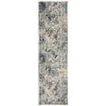 thumbnail image 5 of SAFAVIEH Madison Ognen Overdyed Geometric Runner Rug, Ivory/Blue, 2'3" x 8', 5 of 7
