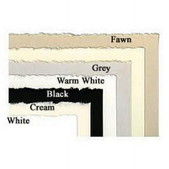 Stonehenge Stonehenge Warm Kraft - White - 22 x 30 in.