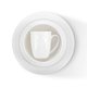 thumbnail image 2 of Stone Lain - Vajilla redonda de porcelana de hueso con dise&ntilde;o de cestas en relieve, 16 piezas, Canasta, Blanco, 16 Piece Set, 1, 2 of 11