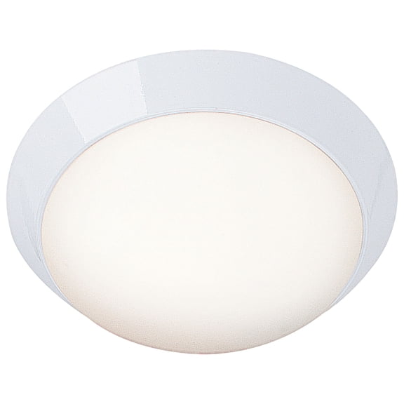 20624LEDDLP-WH/OPL Access Lighting Cobalt-One Light Flush Mount in Contemporary Style-11 Inches Wide by 3.6 Inches Tall-White Finish