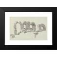 thumbnail image 2 of Josephus Augustus Knip 24x17 Black Modern Framed Museum Art Print Titled - A Part of an Aqueduct in Rome (C. 1809 - C. 1812), 2 of 5