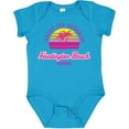 thumbnail image 3 of Inktastic Summer Enjoy the Sunshine Huntington Beach California Pink Boys or Girls Baby Bodysuit, 3 of 5