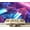 Color6, variant on Peel and Stick Wallpaper Canvas 80s Arcade War Neon Line Art Encounter Modern Art Wall Mural Decor Self Adhesive and Removable 69in x 98in