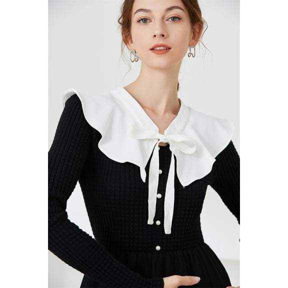 False Collar Shawl Detachable Blouse Fake Collar Cape Half Shirts Collar Wrap Top Elegant for Women Girls