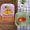 thumbnail image 3 of Wheat Straw Breakfast Tray Environmental Protection, Unbreakable Lightweight Dinner Dishes for Restaurant, Microwave Dishwasher Safe Tray, 3 of 6