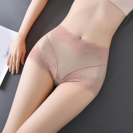 

Miayilima Womens Panties Bikini Briefs Lace Knickers Hipster Lingerie Underwear
