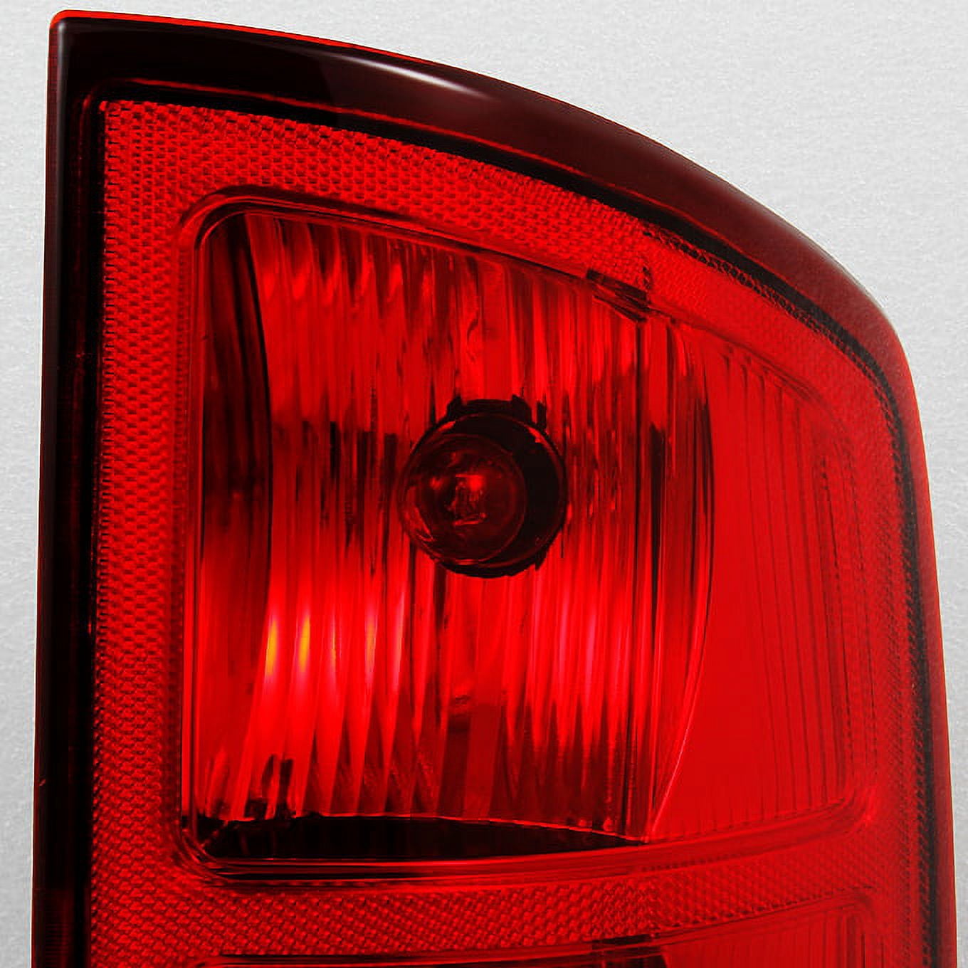 AKKON - For 02-06 Dodge Ram 1500 | 2500 |3500 Pickup Truck Red Clear Tail Lights Replacement With Circuit Board Pair