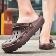 thumbnail image 4 of Men's Summer Clog Shoes Classic Mules for Outdoor Breathable Slip-On Sandals Beach & Pool Comfort Garden Footwear, 4 of 14