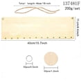 thumbnail image 3 of Blank Birthday Board Wall Hanging Famliy Birthday Reminder Board Wooden Calendar DIY Unfinished Wood Slices Decoration Family Birthday Board Plaque DIY Hanging, 3 of 6