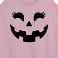 thumbnail image 3 of Instant Message - Pumpkin Face 2 - Women's Racerback Tank Top, 3 of 6